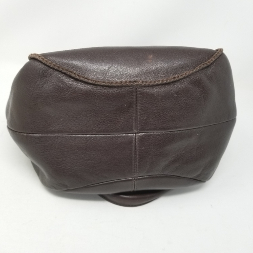 Wilsons Leather Shoulder Bag Magnetic Snap Closure Double Strap Brown Soft - Picture 8 of 16